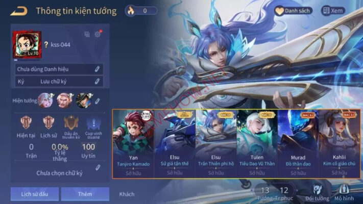 acc liên quân vip cao