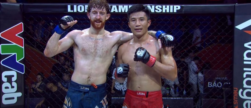 Trận đấu giữa Trương Cao Minh Phát và Aaron Clarke