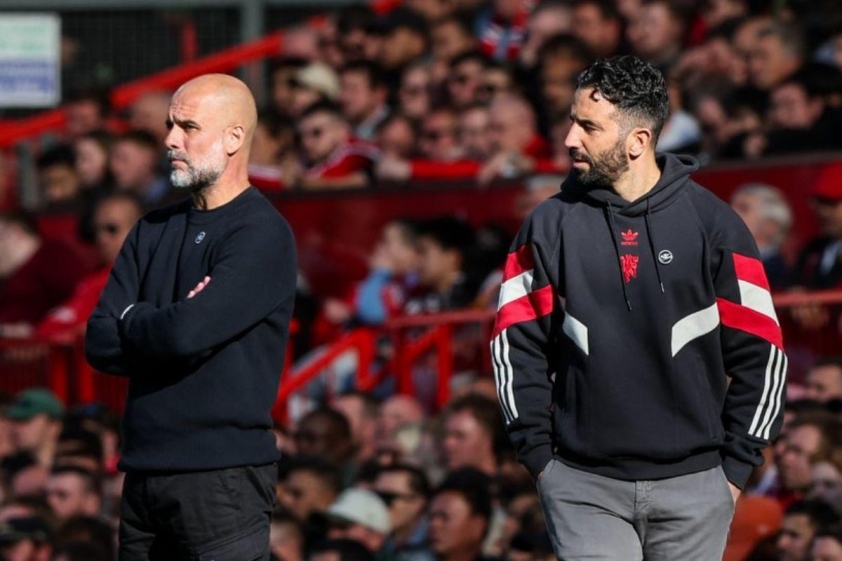 Guardiola chưa thắng MU dưới thời Amorim